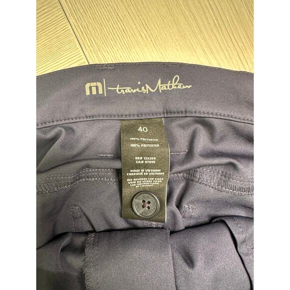 Travis Mathew Open To Close Mens Golf Pant Navy Style 1MT435 Size 40 x 31 - Picture 8 of 8